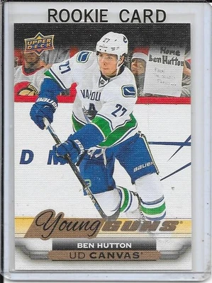 2015-16 Upper Deck Ben Hutton Young Guns Canvas # C239 - Image 1 of 2