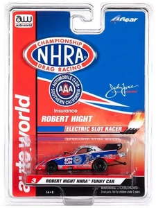 Auto World Robert Hight NHRA Funny Car HO Scale Slot Car John Force Racing - Picture 1 of 2