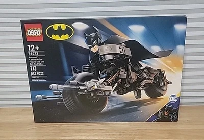 LEGO Super Heroes: Figura de construcción de Batman y la bicicleta Bat-Pod (76273) Foto 1 de 2