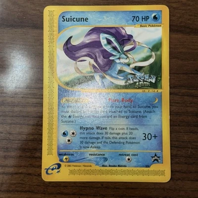 2002 Pokémon Suicune Black Star Promos 53 PSA 2 GOOD Celebi Voice Of The Forest  - Image 1 of 4