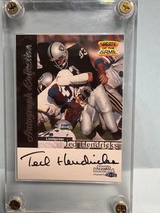 JA4231 1999 Fleer Greats of the Game Auto Ted Hendricks Oakland Raiders - Picture 1 of 4