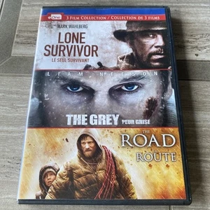 Lone Survivor / The Grey / The Road (Triple Feature) DVD B272 - Picture 1 of 1