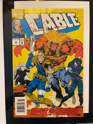 CABLE Vol.#4, MARVEL, 6-1-93/Aug93, Australian NPV signed 1x COA - Image 1 of 4