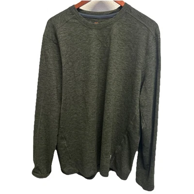 Camisa Rugged Elements Durable Utilidad Manga Larga Hombre Grande Verde Oliva Spandex Foto 1 de 4