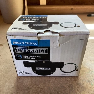 Everbilt Portable Drill Water Pump 5 GPM Removal Transfer Pump Open Box - Picture 1 of 3