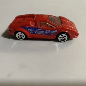Hot Wheels loose Lamborghini Countach 25th Anniversary Power Launcher orange - Picture 1 of 5