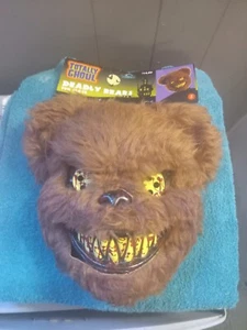 Grusel Horror Blutiger Killerbär Plüsch Maske für Halloween Horror Kostüm Requisiten - Bild 1 von 5