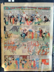 LITTLE NEMO SUNDAY Color Strip 4/7/1912 WINSOR McCAY Land Of Wonderful Dreams - Picture 1 of 2