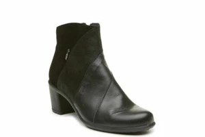SCARPE TRONCHETTO DONNA ENVAL SOFT 4256100 PELLE NERO ORIGINALE AI 2020 NEW - Picture 1 of 3