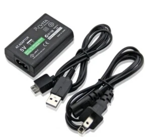 New Wall AC Adapter USB Sync Cable Charger for Sony PS Vita - Picture 1 of 1