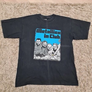 Vintage Metallica Shirt Mens Extra Large In Club 1998 Rushmore Harley Rock Band - Picture 1 of 17