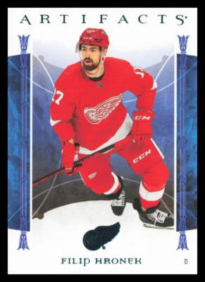 2022-23 Upper Deck Artifacts #93 Filip Hronek Detroit Red Wings Turquoise - Image 1 of 2