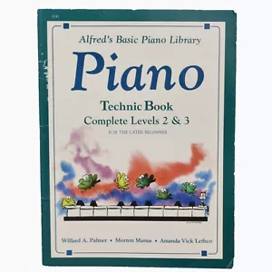 Alfreds Basic Piano Library Technic Book completo livelli 2 e 3 successivi principianti - Foto 1 di 11