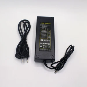  AC100V-240V Converter power Adapter DC12V 10A Power Supply For LED strip light - Picture 1 of 5