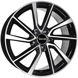LLANTAS AVUS AC-518 PARA MERCEDES-BENZ CLASSE E 8X18 5X112 BLACK POLISHED VLP - Imagen 1 de 4