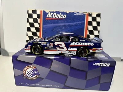 1999 DALE EARNHARDT JR #3 AC-DELCO NASCAR Action Diecast  1:24 Clear Window bank - Image 1 of 4