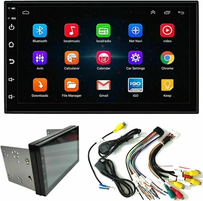 Autoradio stereo 2DIN 7pollici ctc 7805n 4GB RAM 64GB ROM Android 12.2