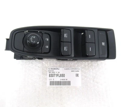 2018-2021 Subaru Crosstrek Front Window Control Switch Left 83071FL650 New Oem - Image 1 of 2