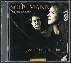 JANE PETERS / JULIUS DRAKE - Robert & Clara Schumann - CD - Picture 1 of 1