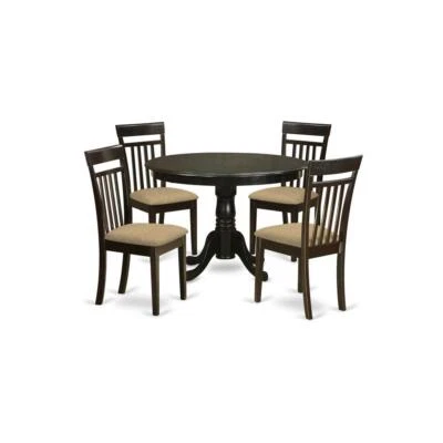 HLCA5-CAP-C 5 Pc Kitchen nook Dining set-Kitchen Dining nook-and 4 Kitchen... - Image 1 of 4