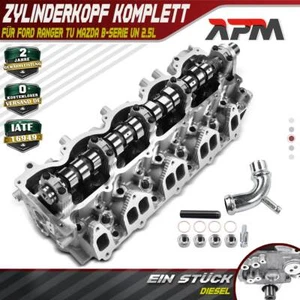 Zylinderkopf Komplett für Ford Ranger TU Mazda B-Serie UN MPV I 2.5 D 1999-2006 - Bild 1 von 8