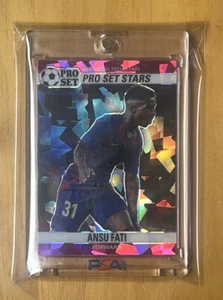 ANSU FATI 💎 RISING SUPERSTAR & HOF/GOAT!!! ✨ROOKIE✨REFRACTOR CARD #1/10 ✨RARE!✨ - Picture 1 of 3