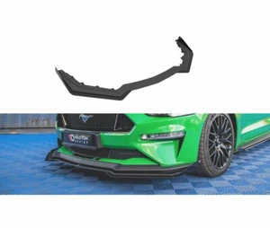 CUP labio de alerón + ala para Ford Mustang MK6 GT FL alerón delantero espada ABS V3 - Imagen 1 de 5