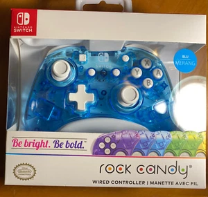 Controlador PDP Rock Candy Ergonómico con Cable Nintendo Switch Blu-Merang - Totalmente Nuevo - Imagen 1 de 1