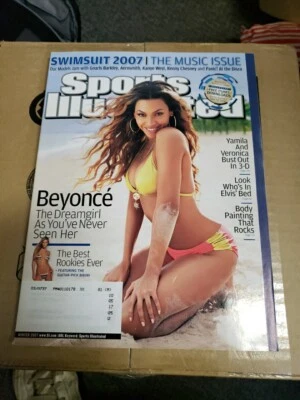 Traje de baño Sports Illustrated invierno 2007 edición Beyoncé cubierta The Music Issue Foto 1 de 4