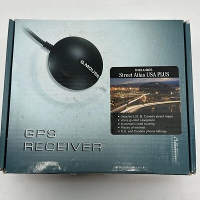 GPS Receiver GlobalSat BU-353 USB with CD User Guide SiRF Star III Chipset BU353 - Image 1 of 4
