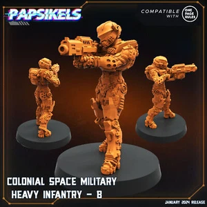 Colonial Space Military Heavy Infantry - B - Picture 1 of 1