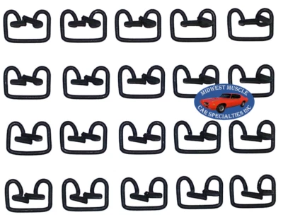 1/2"x 11/16" Body Fender Molding Trim Clips Fits Chrysler Dodge Plymouth 20pcs V - Image 1 of 4