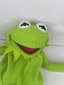 Kermit The Frog Hand Puppet Wired Arms Legs Poseable 22" Plush Applause Muppets