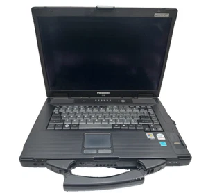 Panasonic ToughBook CF-52-Centrino duo T7300@2.0GHz 2GB DDR3 Ram NO HDD/OS (111) - Picture 1 of 10