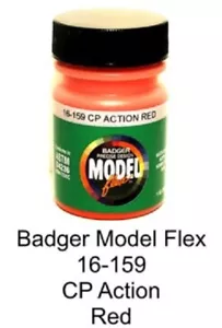 Badger Model Flex 16-159 CP Canadian Pacific Action Red 1 oz Acrylic Paint - Picture 1 of 1