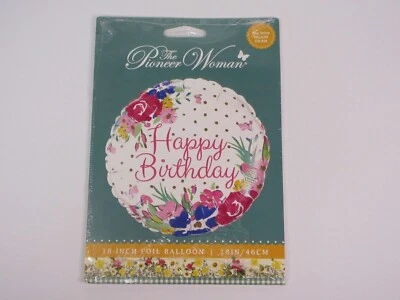 Pioneer Woman Foil Balloons Henry Basset Hound Dog Birthday Cake Happy Birthday - Image 1 of 4