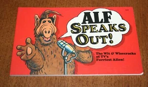 1987 ALF SPEAKS OUT Softcover Graphic Novel Adventures Alien Productions NOS - Picture 1 of 7
