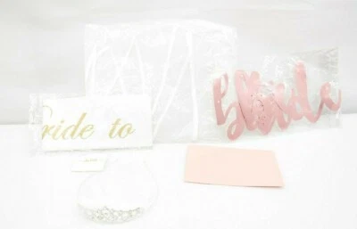 Conjunto de decoraciones para despedida de soltera suministros de decoración de ducha nupcial novia para ser TF Foto 1 de 4