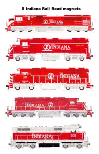 5 imanes Andy Fletcher Indiana Rail Road Motive Power - Imagen 1 de 1