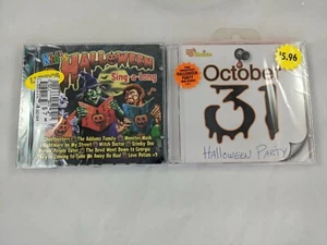 DJs Choice Kid's Halloween Sing a Long October 31 Halloween Party CD Lot Seal - Foto 1 di 5