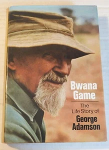 BWANA GAME: Life Story of George Adamson - SIGNED by Big Game Hunter BILL RYAN - Foto 1 di 5