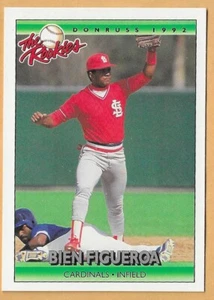 BIEN FIGUEROA ST. LOUIS CARDINALS #36 - DONRUSS THE NOOKIES CASI NUEVO - MONTADO 1992 - Imagen 1 de 2