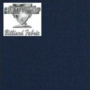 CHAMPIONSHIP COUTURE POOL TABLE CLOTH 7FT PIERRE (ROYAL BLUE) - Picture 1 of 3