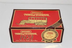 Matchbox Models Of Yesterday Y16 1923 Scania-Vabis Post Bus Diecast 1987 - Picture 1 of 3