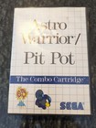 Astro Warrior / Pit Pot The Combo Cartridge Sega Master System