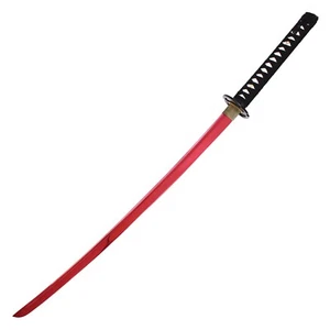 41 Zoll SCHARFE Klinge Katana handgefertigtes Samurai-Schwert mit Musashi Tsuba & Schorf - Bild 1 von 4