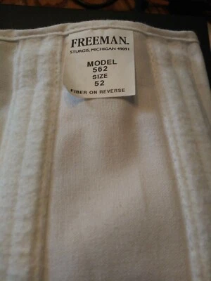 FREEMAN 男式 LUMBOSACRAL 后背支撑型号 562 尺寸 52 XL — 第 1/4 张图片