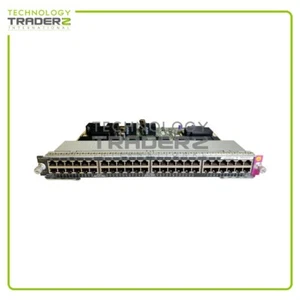 WS-X4648-RJ45V-E Cisco Catalyst X4648 48-Port PoE+ Ethernet Switch Module - Photo 1/3