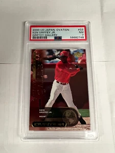 2000 Upper Deck Japanese Ovation Griffey Gallery G3 Ken Griffey PSA 7 / POP 3 - Picture 1 of 2
