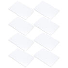  8 Pcs Shatterproof Mirror Square Mirrors for Wall Acrylic Lens Sticker